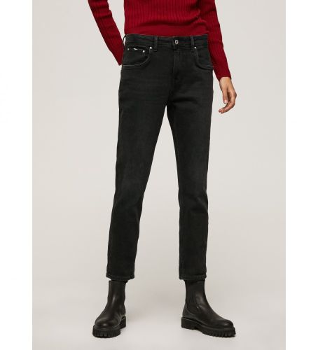 Til kvinder. PL204176XF1 Jeans Black (28/32), , Casual, Økologisk bomuld, Bæredygtig - Pepe Jeans - Modalova