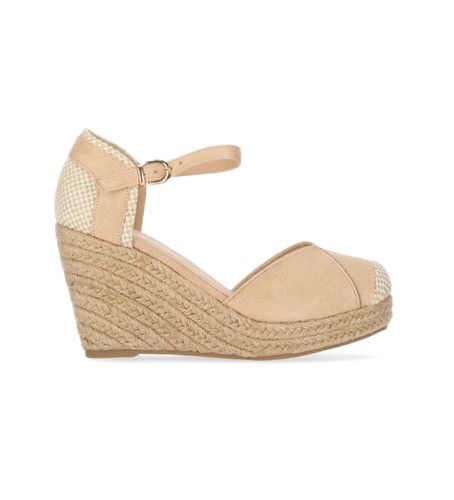 Til kvinder. NADIA 25 Sandaler Nadia 25 -Højde 8cm kile (40), Stof, 5-8 cm, Spænder, Casual - Chika10 - Modalova