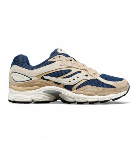 Til mænd. S70740-4 Progrid Omni 9 flerfarvede lædersko (41), Beige, Fast, Blonder, Casual, Flerfarvet - Saucony - Modalova