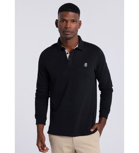 Til mænd. 830285125 Basic langærmet poloshirt (S), Casual, Bomuld, Lange ærmer - Bendorff - Modalova