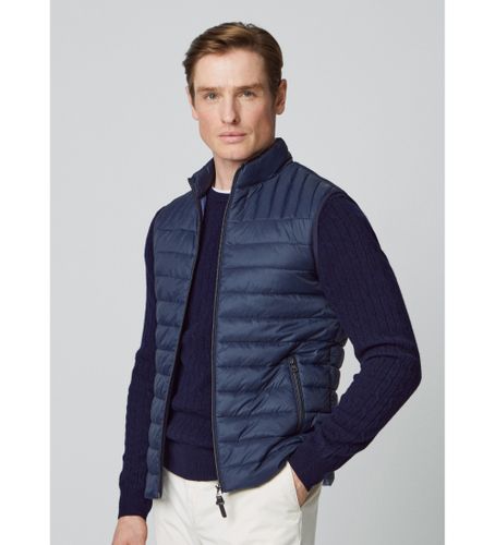 Til mænd. HM403045 Ultramarin vest (S), Casual, Bæredygtig, Genanvendt nylon, Blå - Hackett London - Modalova