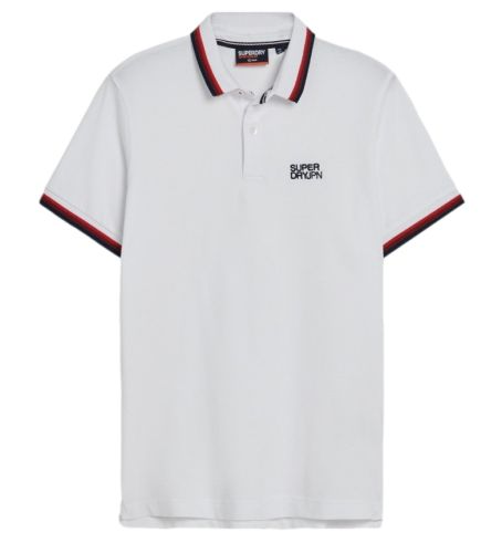 Til mænd. M1110387A Polo Sportswear Relaxed Tipped (XXL), Casual, Bomuld, Korte ærmer - Superdry - Modalova