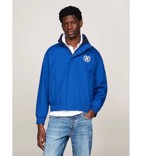 Til mænd. MW0MW34452 Vendbar vandtæt vindjakke (L), Casual, Genanvendt nylon - Tommy Hilfiger - Modalova