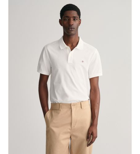 Til mænd. 2210 Pique polo shirt Regular Fit Shield (XS), Casual, Bomuld, Klassisk, Korte ærmer - Gant - Modalova