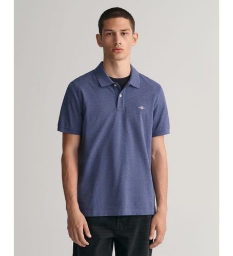 Til mænd. 2210 Pique polo shirt Regular Fit Shield (S), Casual, Bomuld, Klassisk, Korte ærmer - Gant - Modalova