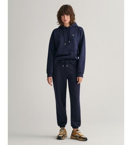 Til kvinder. 4204921 Shield Sweatpants navy (XS), Casual, Sport, Bomuld, Blå - Gant - Modalova