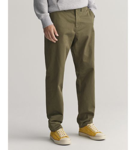 Til mænd. 1505222 Regular Fit-chino-bukser i twill (29/32), Casual, Bomuld, Økologisk bomuld, Bæredygtig - Gant - Modalova