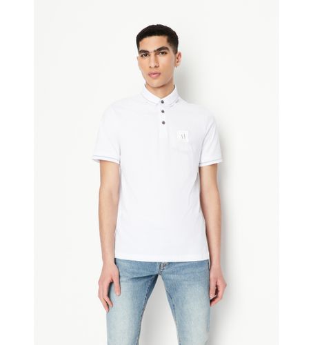 Til mænd. 8NZFPQZJH4Z1100 Basic polo shirt (S), Casual, Bomuld, Korte ærmer - Armani Exchange - Modalova