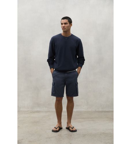 Til mænd. MCMGAPCLIMAS0754S24-161 Navy Shorts (29), Casual, Bæredygtig, Blå, Genbrugsbomuld - ECOALF - Modalova