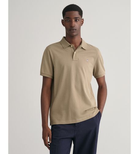 Til mænd. 2210 Pique polo shirt Regular Fit Shield (4XL), Casual, Bomuld, Korte ærmer - Gant - Modalova