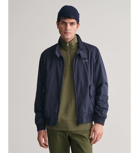 Til mænd. 7006381 Letvægts Harrington-jakke navy (L), Casual, Polyester, Lange ærmer, Blå - Gant - Modalova