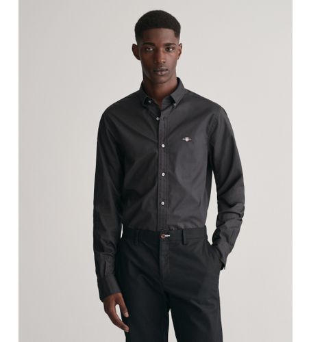 Til mænd. 3000102 Klassisk poplinskjorte Slim Fit (L), Casual, Party, Bomuld, Lange ærmer, Bæredygtig - Gant - Modalova