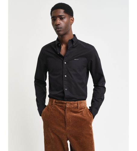 Til mænd. 3000302 Pinpoint Slim Fit Oxford-skjorte (L), Casual, Bomuld, Klassisk, Lange ærmer - Gant - Modalova