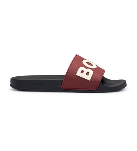 Til mænd. 50498241 Flip-flops Kirk , rødbrun (45), Fast, Ingen, Badetøj - BOSS - Modalova