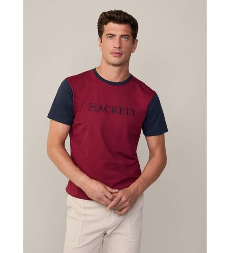 Til mænd. HM500845 Heritage T-shirt (S), Casual, Bomuld, Korte ærmer - Hackett London - Modalova