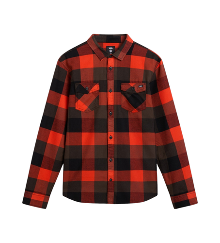 Til mænd. VN000HNHDRF1 Skjorteæske Flannel Classic (XL), Casual, Bomuld, Lange ærmer - Vans - Modalova