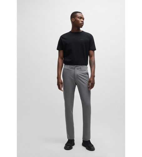 Til mænd. 50495497 Chino slim fit-bukser i gråt strygevenligt multistretch-stof (56), Casual, Polyester - BOSS - Modalova