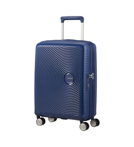 Unisex. 88472-1552 Soundbox Spinner kabinekuffert stiv marine (OSFA), Casual, Hytte, Blå - American Tourister - Modalova