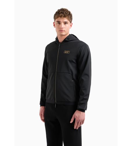 Til mænd. 7M000035_AF10343 Gold Label-sweatshirt med hætte i teknisk stof (S), Casual, Sport, Multisport, Polyester - EA7 - Modalova