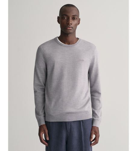 Til mænd. 8050205 Merino Wool Extra Fine Sweater (XL), Casual, Bomuld, Lange ærmer - Gant - Modalova