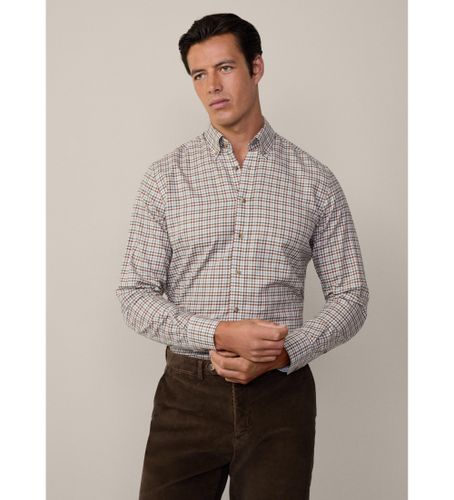 Til mænd. HM3010044 gingham-skjorte (XS), Casual, Bomuld, Lange ærmer - Hackett London - Modalova