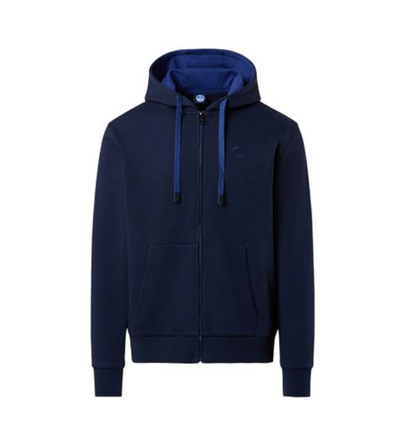 Til mænd. 691260 Sweatshirt med hætte i navy (XS), Casual, Sport, Bomuld, Blå - North Sails - Modalova