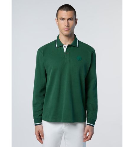 Til mænd. 692336 rugby-poloshirt (XS), Casual, Bomuld, Lange ærmer - North Sails - Modalova