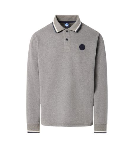 Til mænd. 692336 rugby-poloshirt (XS), Casual, Bomuld, Lange ærmer - North Sails - Modalova