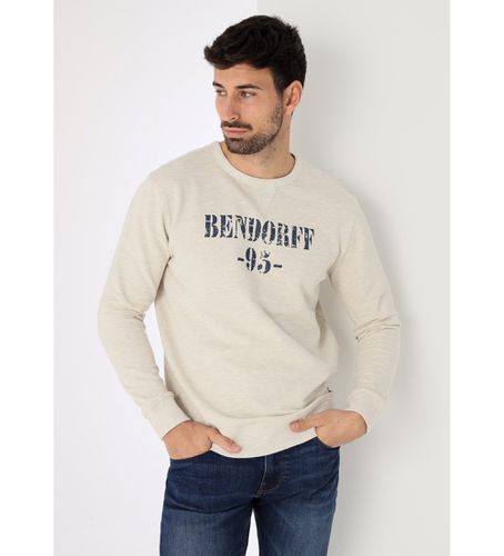 Til mænd. 860435424 Hætteløs sweatshirt med grafisk boxkrave (S), Casual, Bomuld - Bendorff - Modalova