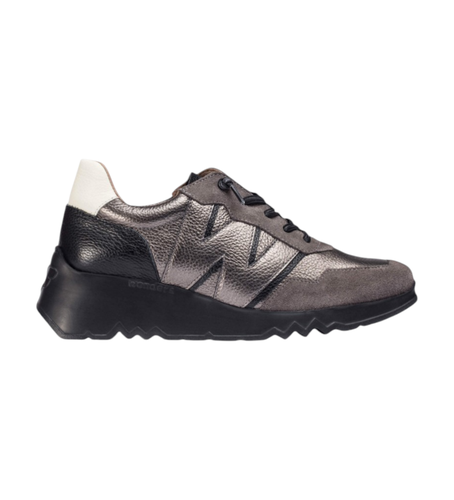 Til kvinder. E-6750_941_3839 Track læder-sneakers (35), 3-5 cm, Blonder, Casual - Wonders - Modalova