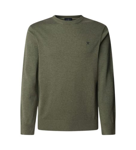 Til mænd. HM703312 Silke Crew-jumper (S), Casual, Bomuld - Hackett London - Modalova