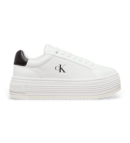 Til kvinder. YW0YW01766 Bold Flatf lædersko (36), 3-5 cm, Blonder, Casual - Calvin Klein Jeans - Modalova