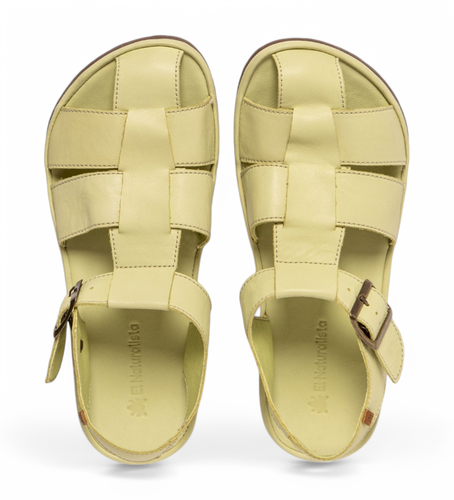 Unisex. 2568111ZR005_0G3 Sandaler i N5681 Bare limegrøn (37), Fast, Spænder, Casual - El Naturalista - Modalova