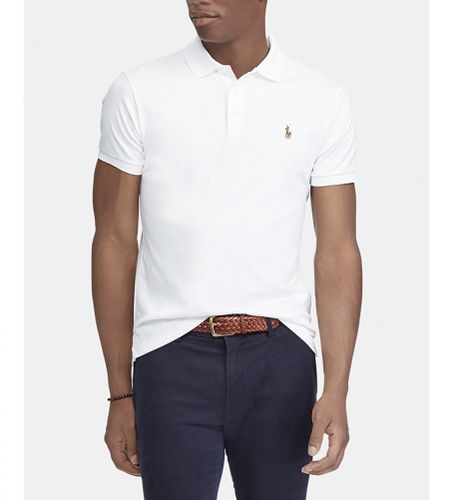 Til mænd. 710685514001 soft touch polo shirt (S), Casual, Bomuld, Korte ærmer - Polo Ralph Lauren - Modalova