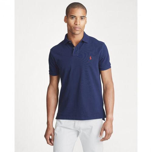 Til mænd. 710782592008 Custom Fit piqué polo shirt (S), Casual, Bomuld, Korte ærmer - Polo Ralph Lauren - Modalova