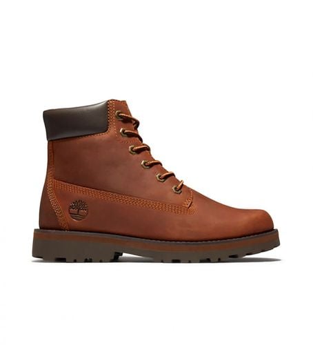 Til kvinder/piger. TB0A28VX3581 Courma Kid Traditionelle camel læderstøvler (36), Brun, Fast, Lynlås, Casual, børnetøj - Timberland - Modalova