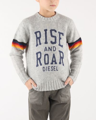 Diesel Klash Kids sweater Grey - Diesel - Modalova