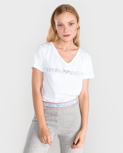 T-shirt for sleeping - Emporio Armani - Modalova