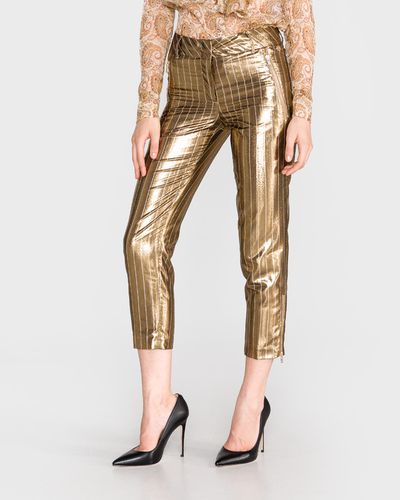 TWINSET Trousers Gold - TWINSET - Modalova