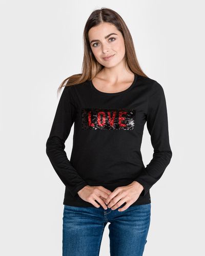GAS Tessi RS Love T-shirt Black - GAS - Modalova