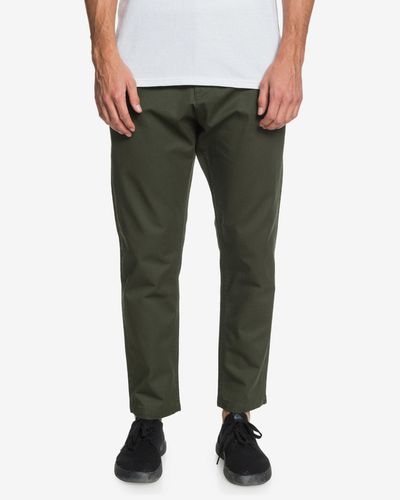 Quiksilver Disaray Trousers Green - Quiksilver - Modalova