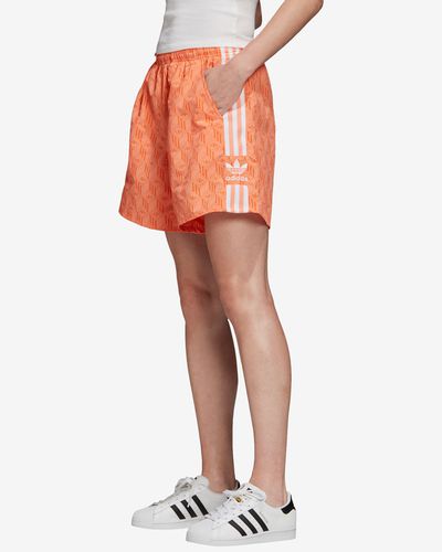 Adidas Originals Shorts Orange - adidas Originals - Modalova