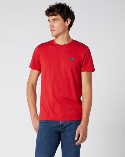 Wrangler T-shirt Red - Wrangler - Modalova