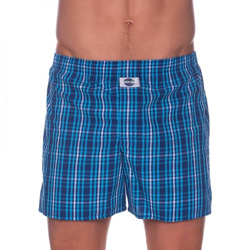 Boxershorts Blau kariert - D.E.A.L International - Modalova