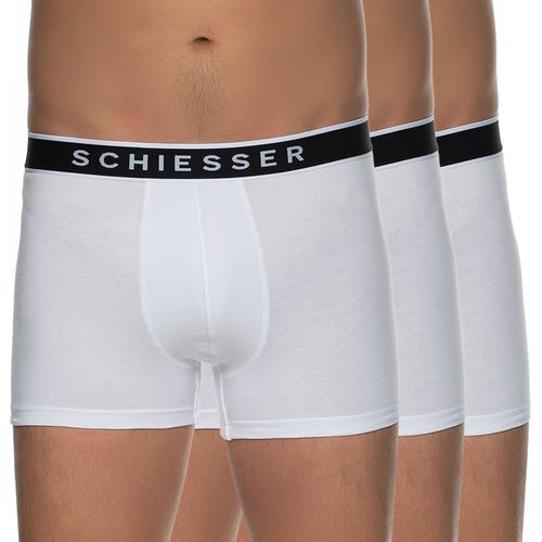 Schiesser 3-er Set Trunks Weiß - Schiesser - Modalova