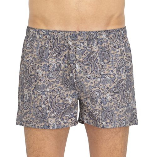 Hanro Boxershorts Blau gemustert - Hanro - Modalova