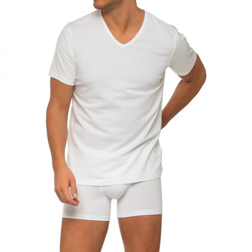 Seidensticker V-Neck T-Shirt Weiß - seidensticker - Modalova