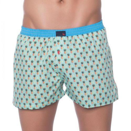 Unabux Boxershorts Grün mit Motiv - Unabux - Modalova