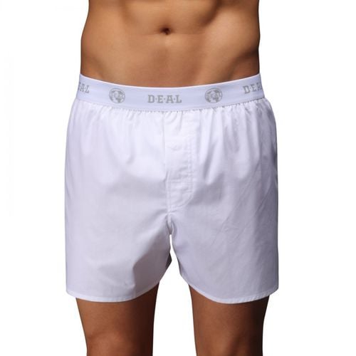 D.E.A.L International Boxershorts Weiss mit Logo Bund - D.E.A.L. International - Modalova