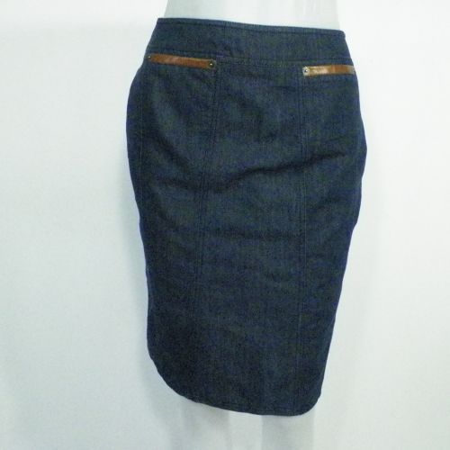 Jupe Bleue ALAIN MANOUKIAN T 38 - Alain Manoukian - Modalova